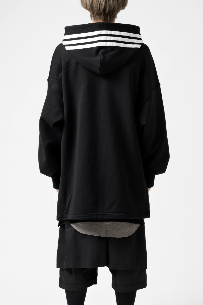 Y-3 Yohji Yamamoto FULL ZIP HOODIE PARKA / FRENCH TERRY (BLACK)の