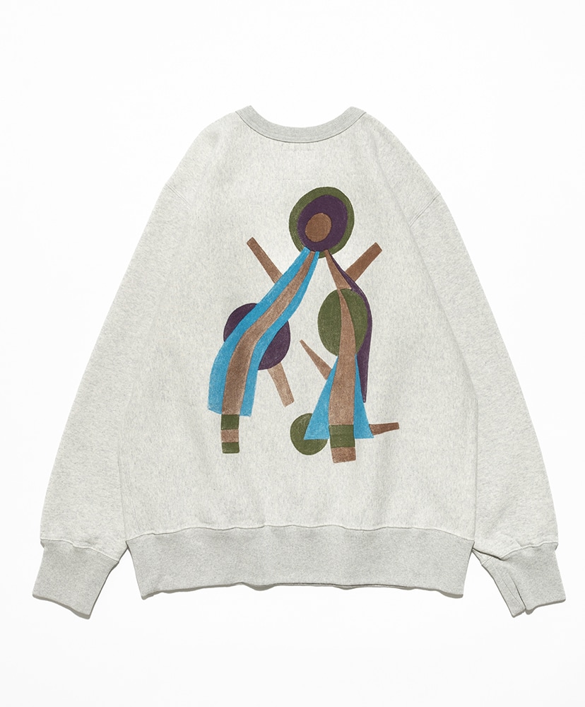 FLOWERING Sweatshirt(S(MEN) Oatmeal/オートミール): TACOMA FUJI RECORDS