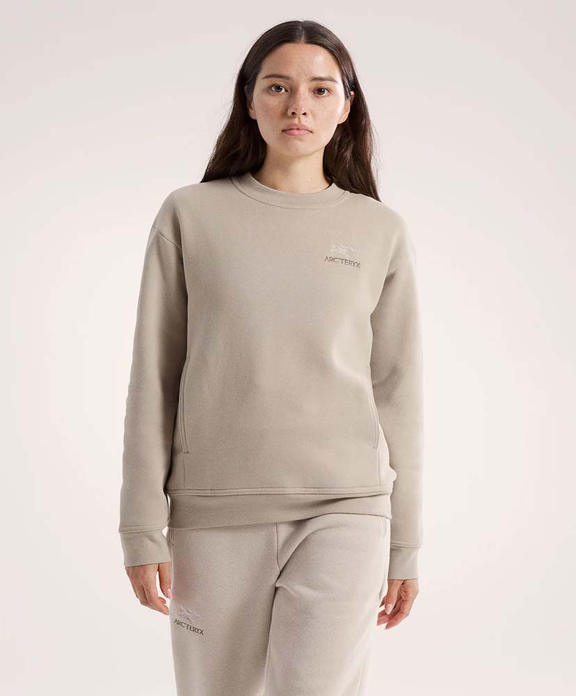 Emblem Fleece Crew Women's(L(WOMEN) Rune/ルーン): ARC'TERYX