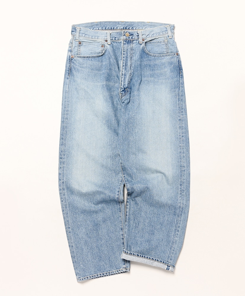 Unlikely Time Travel Jean Wide 1977Wash(L(MEN) Vintage Indigo 1977