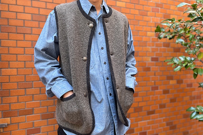 STAPF/シュタップ】TYROLEAN VEST