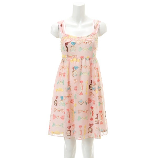Candy Print Sleeveless OP by Emily Temple Cute