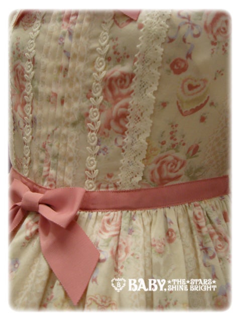 Princess Honey's Tea Salon Rose Ribbon JSK by Baby, the Stars