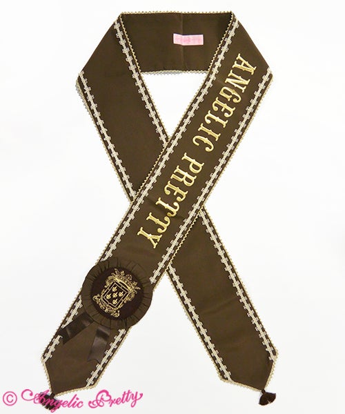 Quartet Chocolate Echarpe by Angelic Pretty