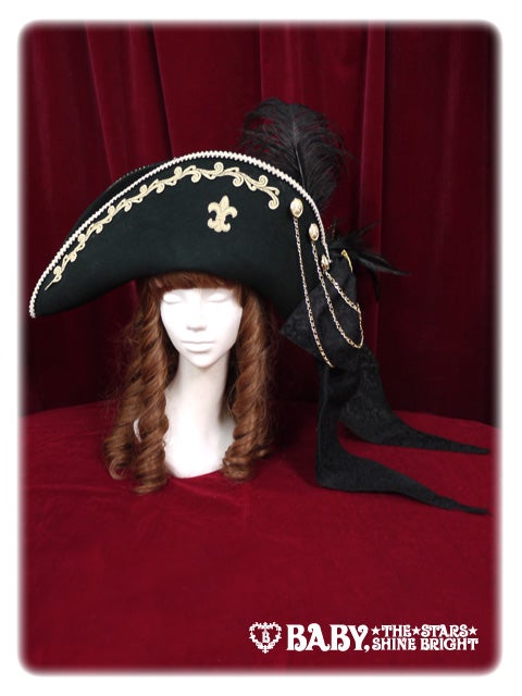 Captain Schwarz Pirate Hat by Alice and the Pirates
