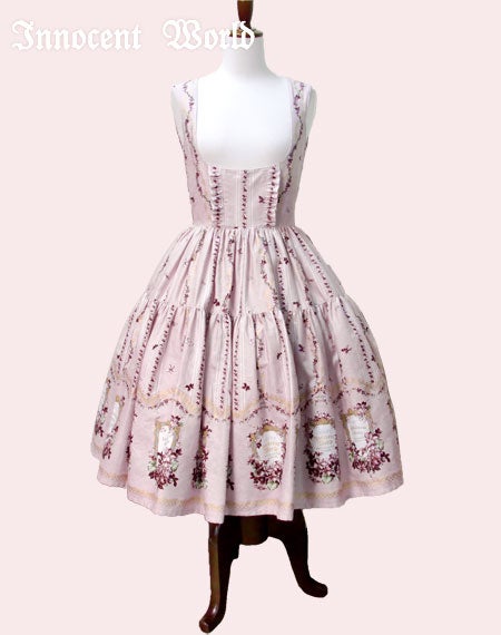 Antique Violet Corset JSK by Innocent World