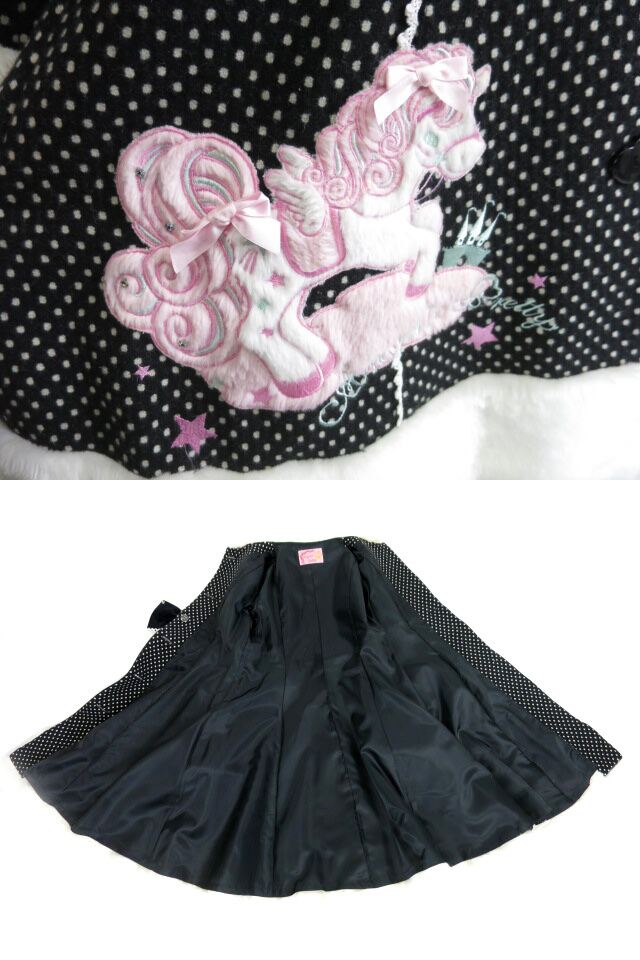 Polkadot Angel Pony Coat by Angelic Pretty