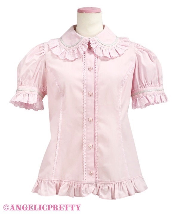 Donut lace blouse by Angelic Pretty