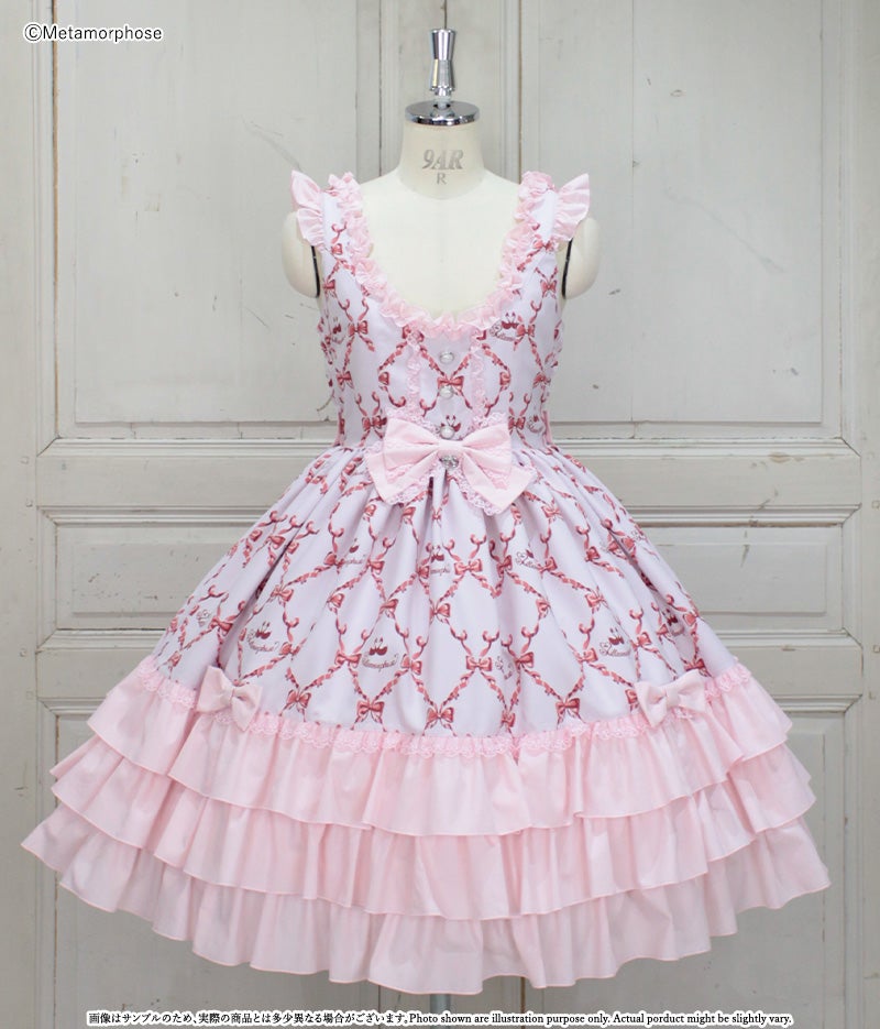 Dressy Ribbon Frill JSK by Metamorphose Temps de Fille