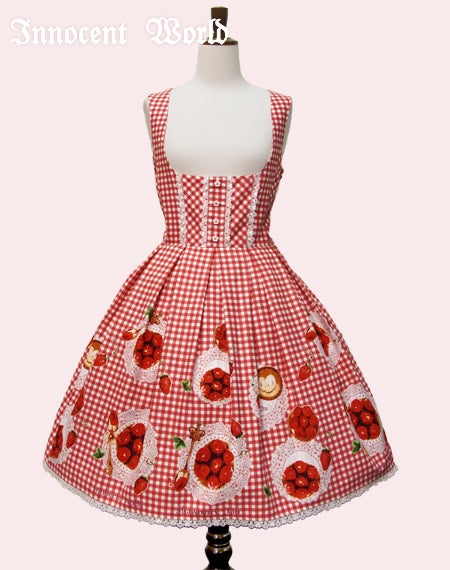 Strawberry Tarte Corset JSK by Innocent World
