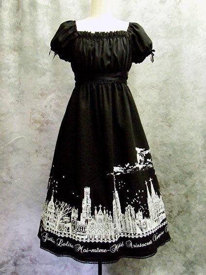 Silent Moon Print Long OP by Moi-même-Moitié