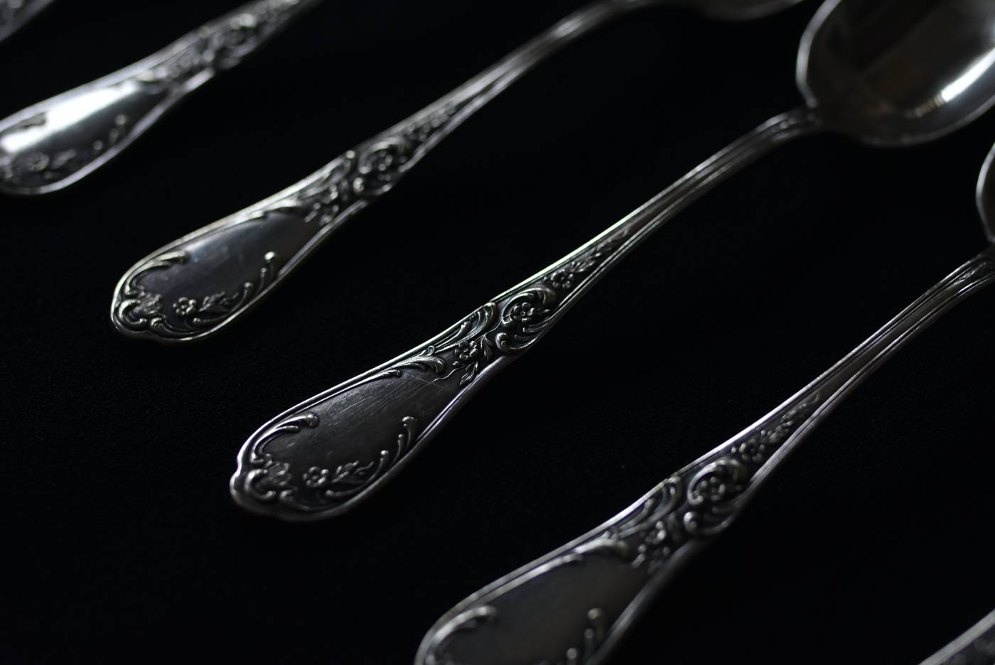 ◇アンティーク◇JeanGranvigne◇スプーン2本組（写真の6本のうち