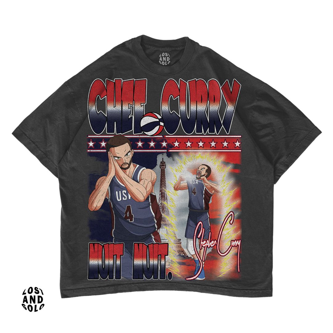 CHEF CURRY 'HVYBOX' T-SHIRT – LOSTandSOLO