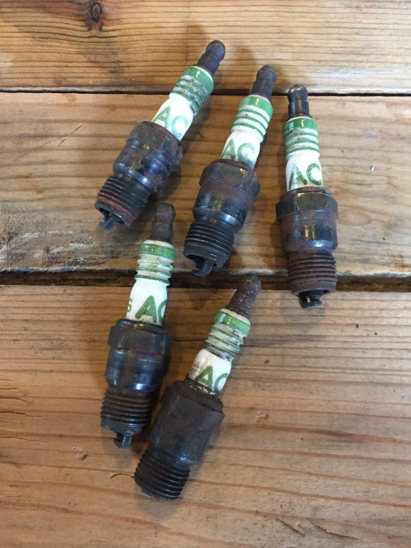1940'S 50'S AC プラグ 5本セット スパークプラグ SPARK PLUG
