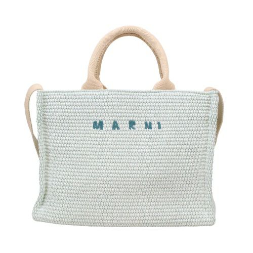 マルニ トートバッグ かごバッグ カゴ レディース ブルー MARNI