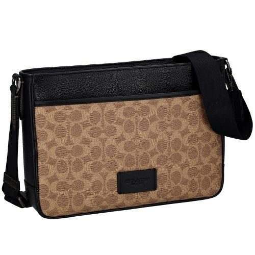 コーチ アウトレット ショルダーバッグ メンズ シグネチャー