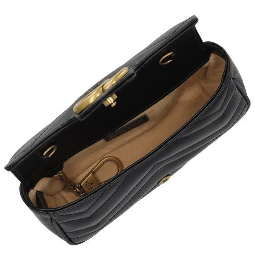 グッチ ショルダーバッグ レディース GGマーモント キルティング