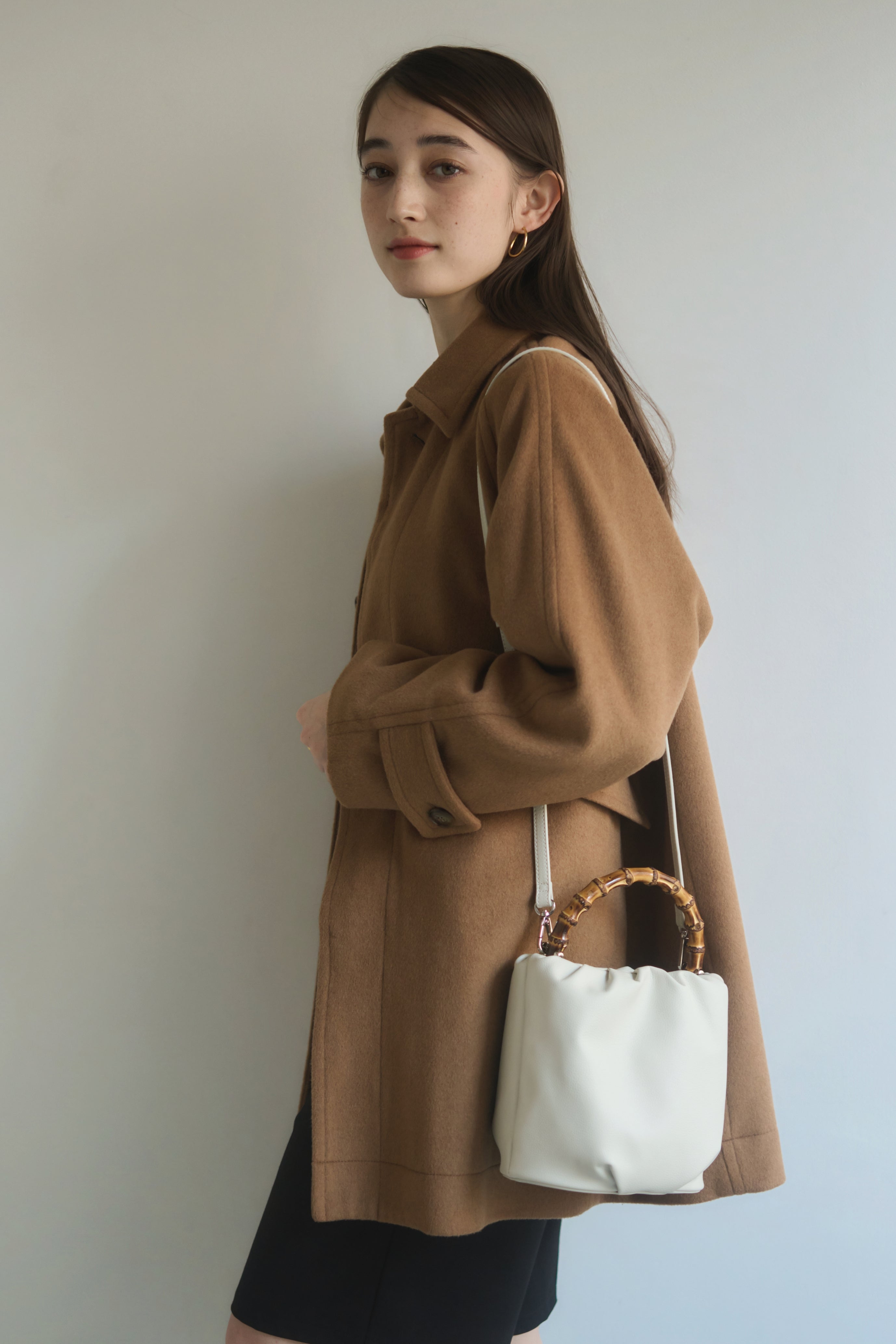 国産アップルレザー製「Apple 4Way Gather Bag」| LOVST TOKYO