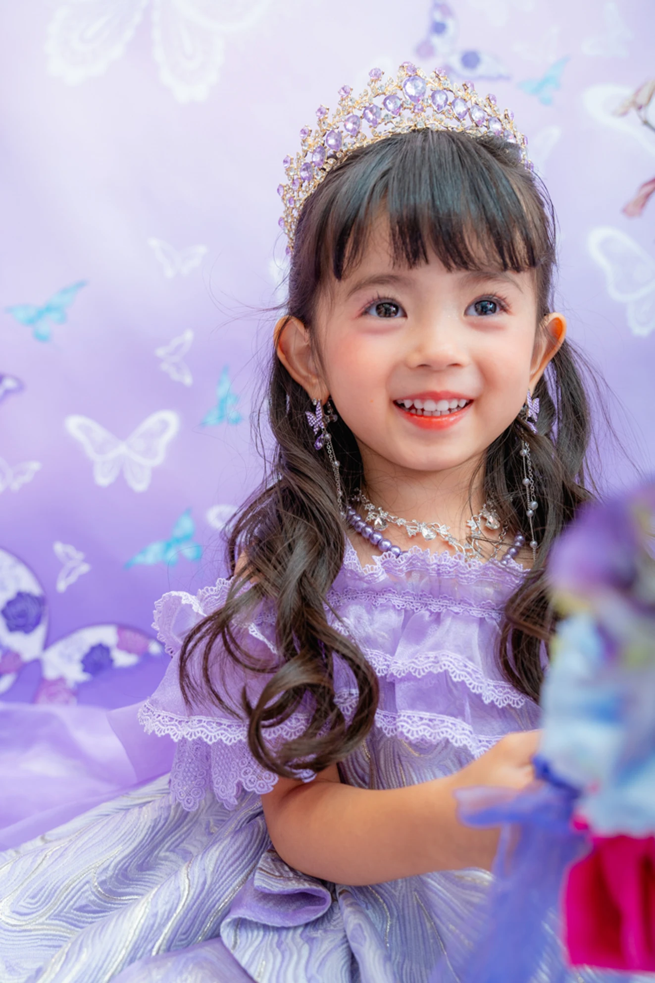 ANNA SUI mini＞アナ スイ・ミニ新作ドレス「シャイニークラシカル