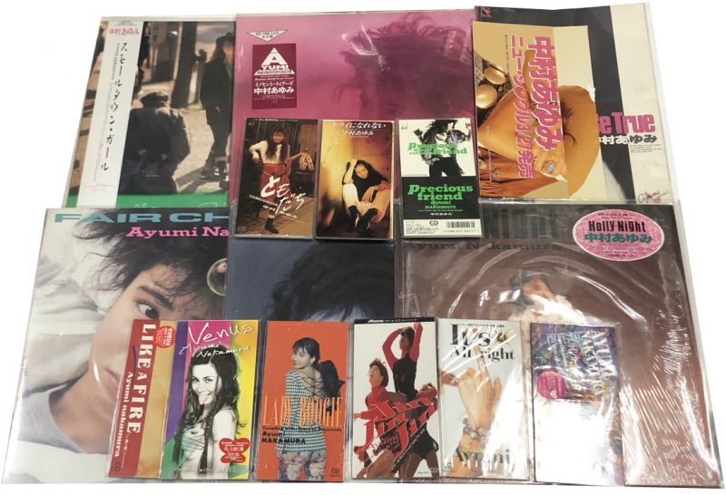 中村あゆみ 12インチレコード シングルCD 他 セット - えるえるレコード