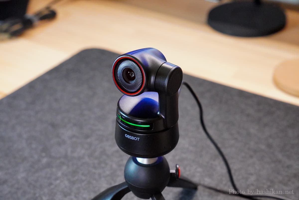 OBSBOT Tiny 4K レビュー】オンライン授業やYouTube配信にぴったりなAI