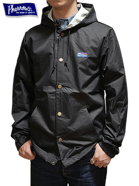 Pherrow's（フェローズ） 】 フード付きコーチジャケット [ COACH