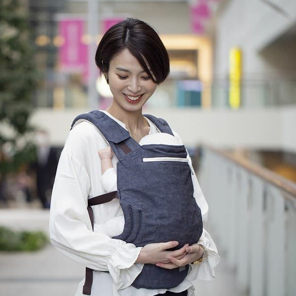 サンアンドビーチ(sun&beach)デニムネイビー(OM-1)新生児から3歳頃まで