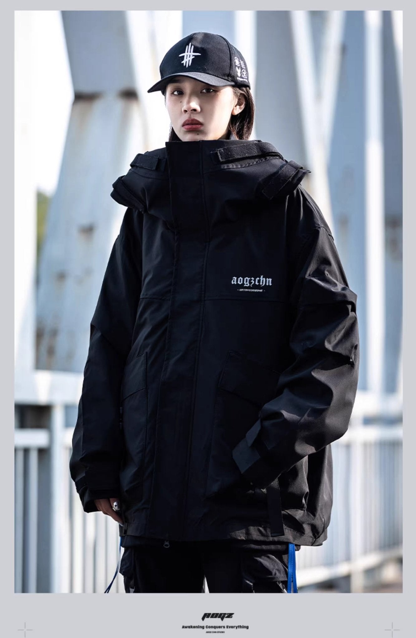 AOGZ】クロノス・ディフェンダーシェルジャケット