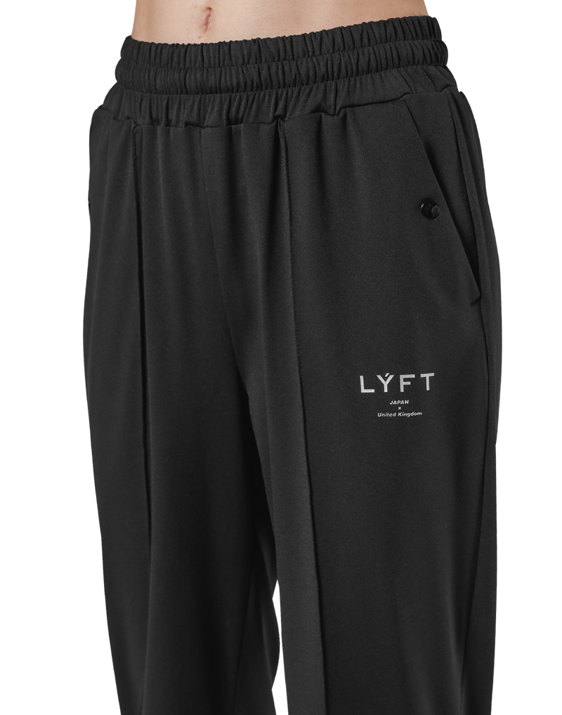 Stretch Pleats Jersey Pants 2 - Black – LÝFT