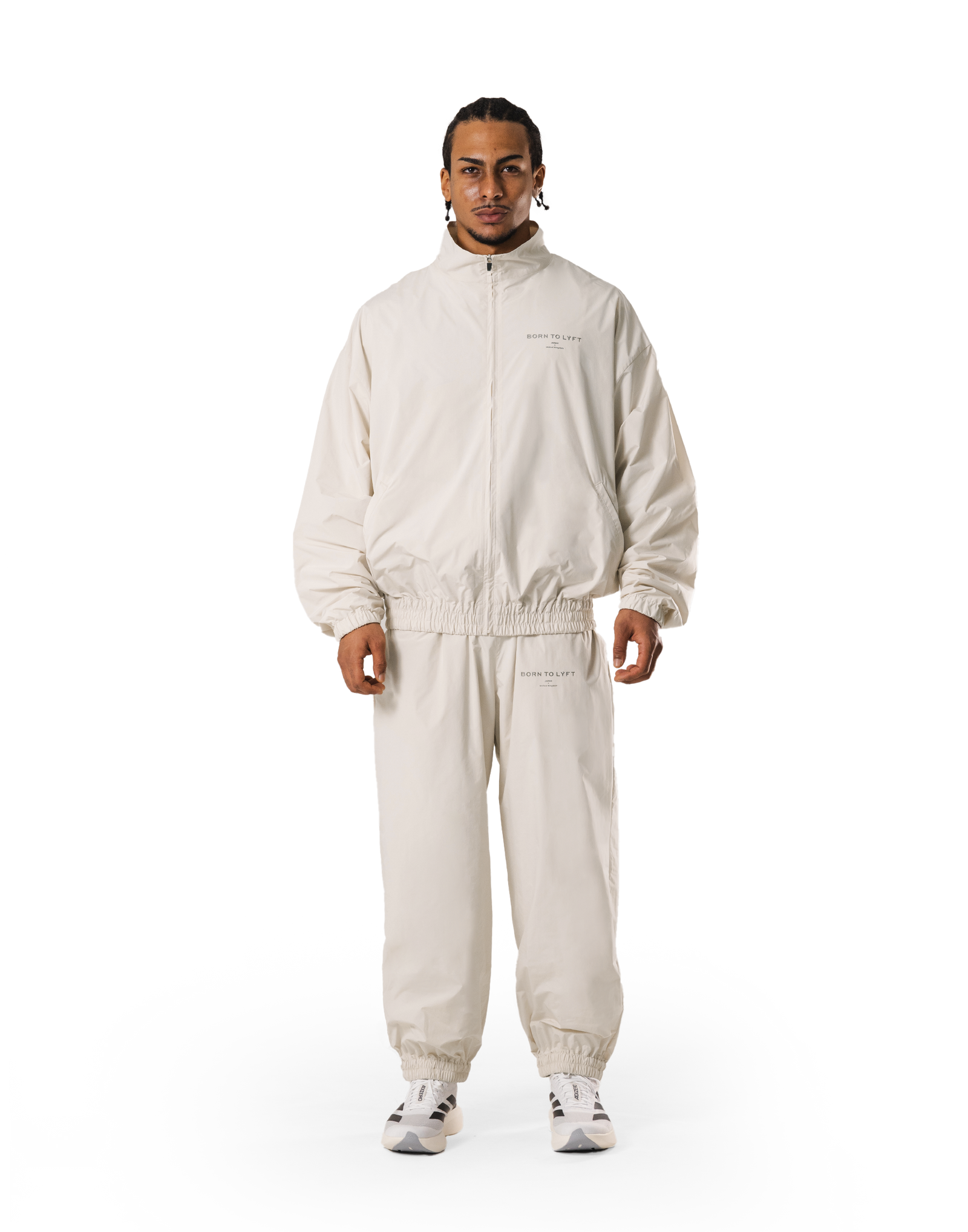 BTL Logo Nylon Jacket - Ivory – LÝFT