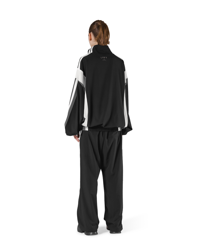 2Line Oversize Track Jacket - Black – LÝFT