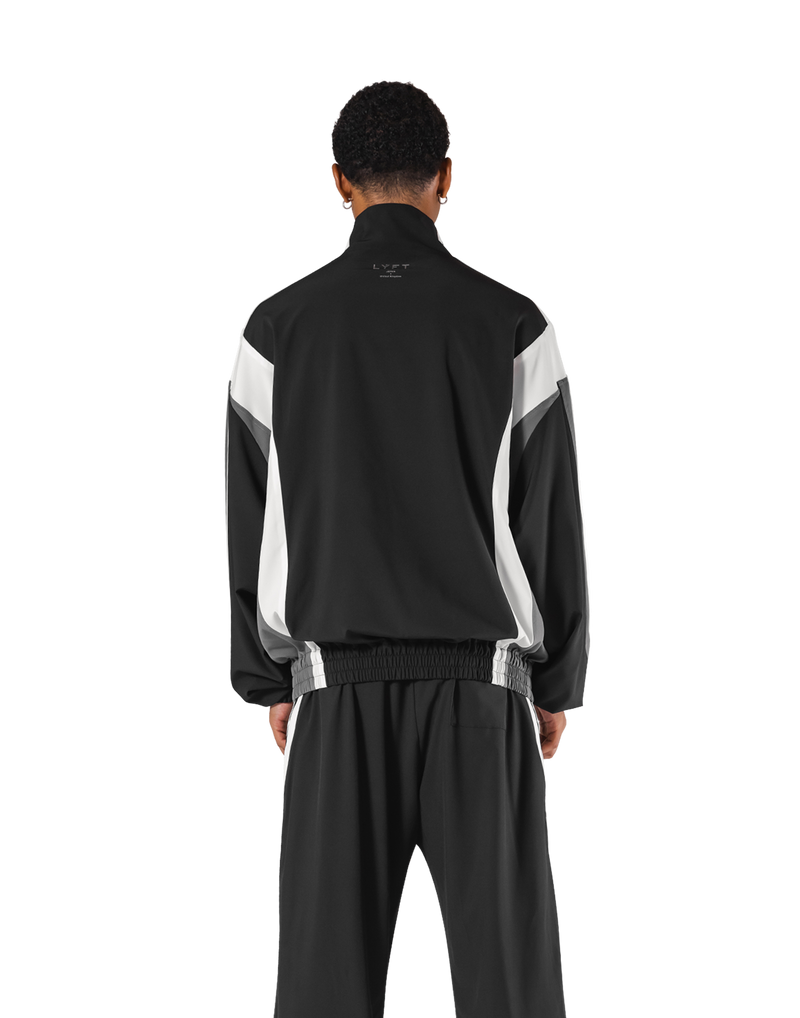 2Line Oversize Track Jacket - Black – LÝFT