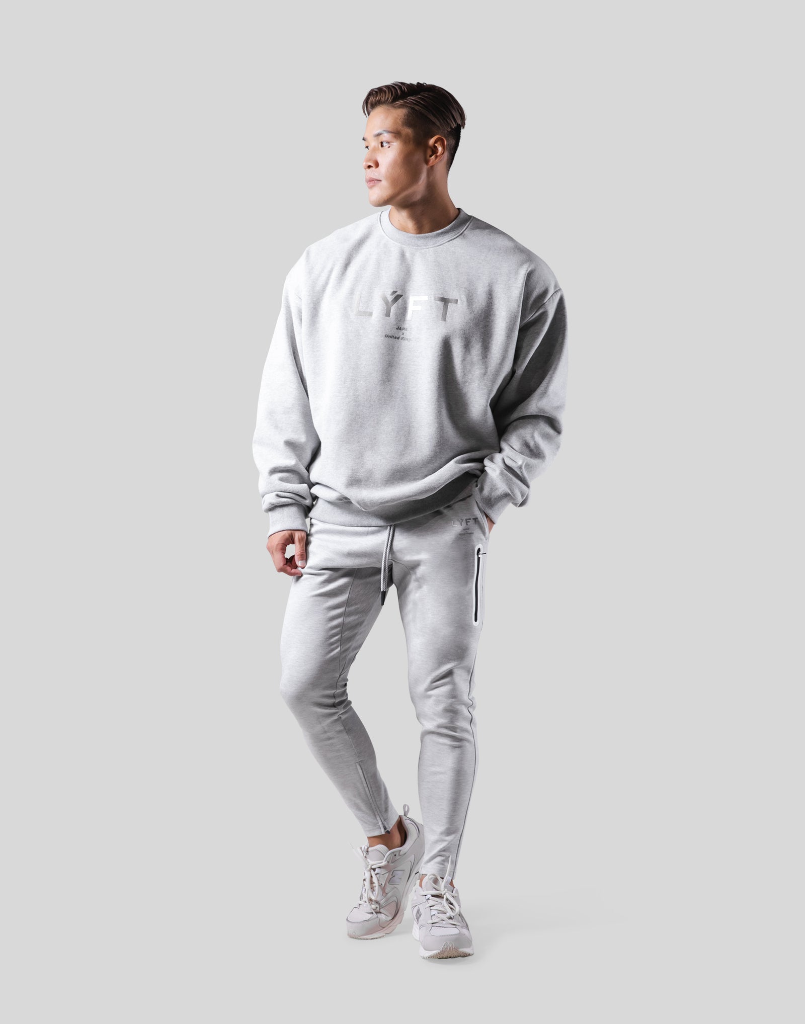 LÝFT Standard size Crewneck Sweat Standard - Grey