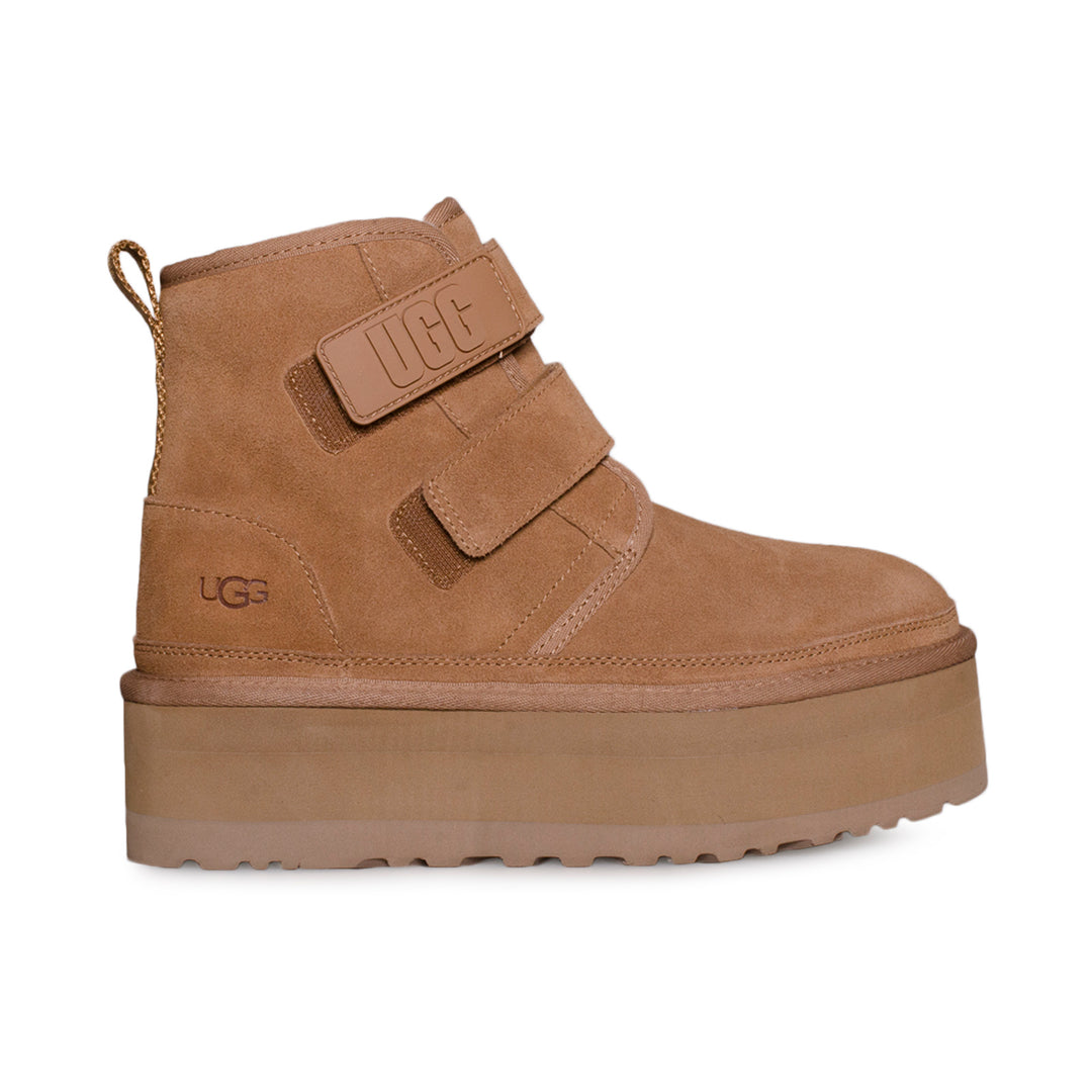 希少】 UGG W NEUMEL PLATFORM チェスナット 24cm UGG Neumel platform