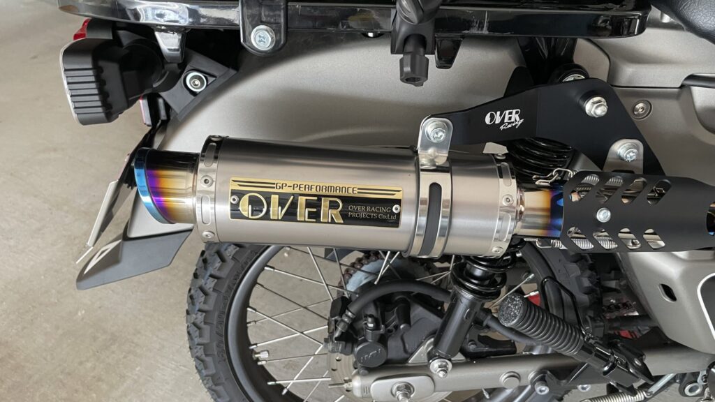 ハンターカブ】OVERRACING GP-PERFOMANCEマフラーに交換したけど、超