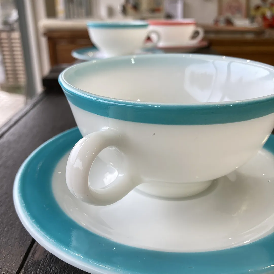 ブルーカップ&ソーサー | オールドパイレックス - マメチコ Fashion