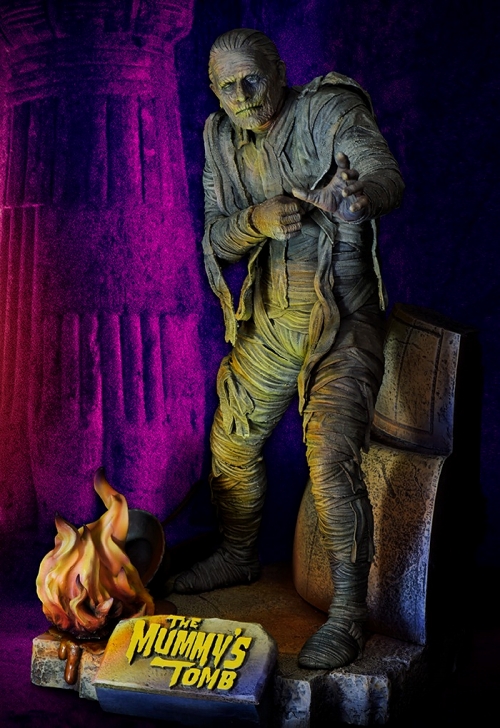 ミイラの墓場 The Mummy's Tomb/ ミイラ男 カリス 1/8 プラモデルキット