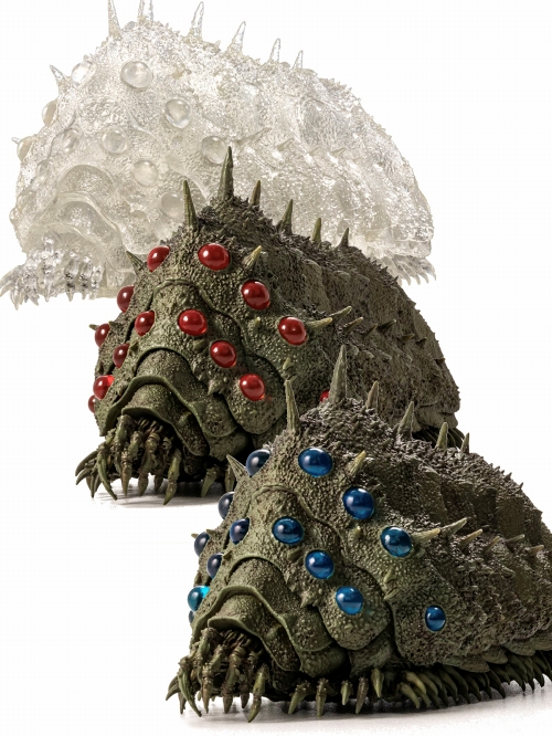 タケヤ式自在置物/ 風の谷のナウシカ: 王蟲 オーム 手のひらサイズ 3種