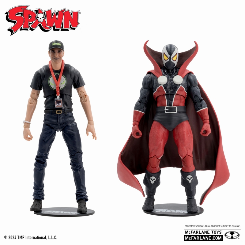 SPAWN/ スポーン＆トッド・マクファーレン 7インチアクション