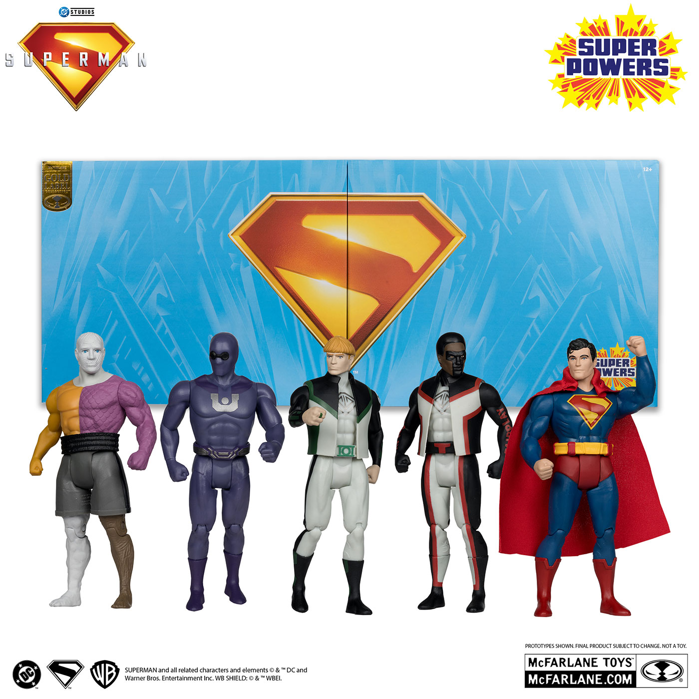 DCダイレクト/ DCスーパーパワーズ: スーパーマン（2025）4インチ