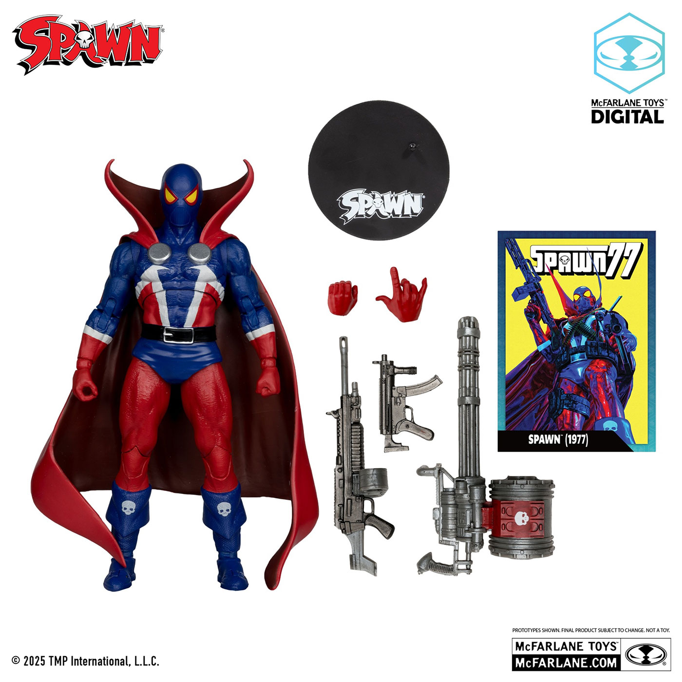 SPAWN/ スポーン77 7インチ アクションフィギュア レッドプラチナム