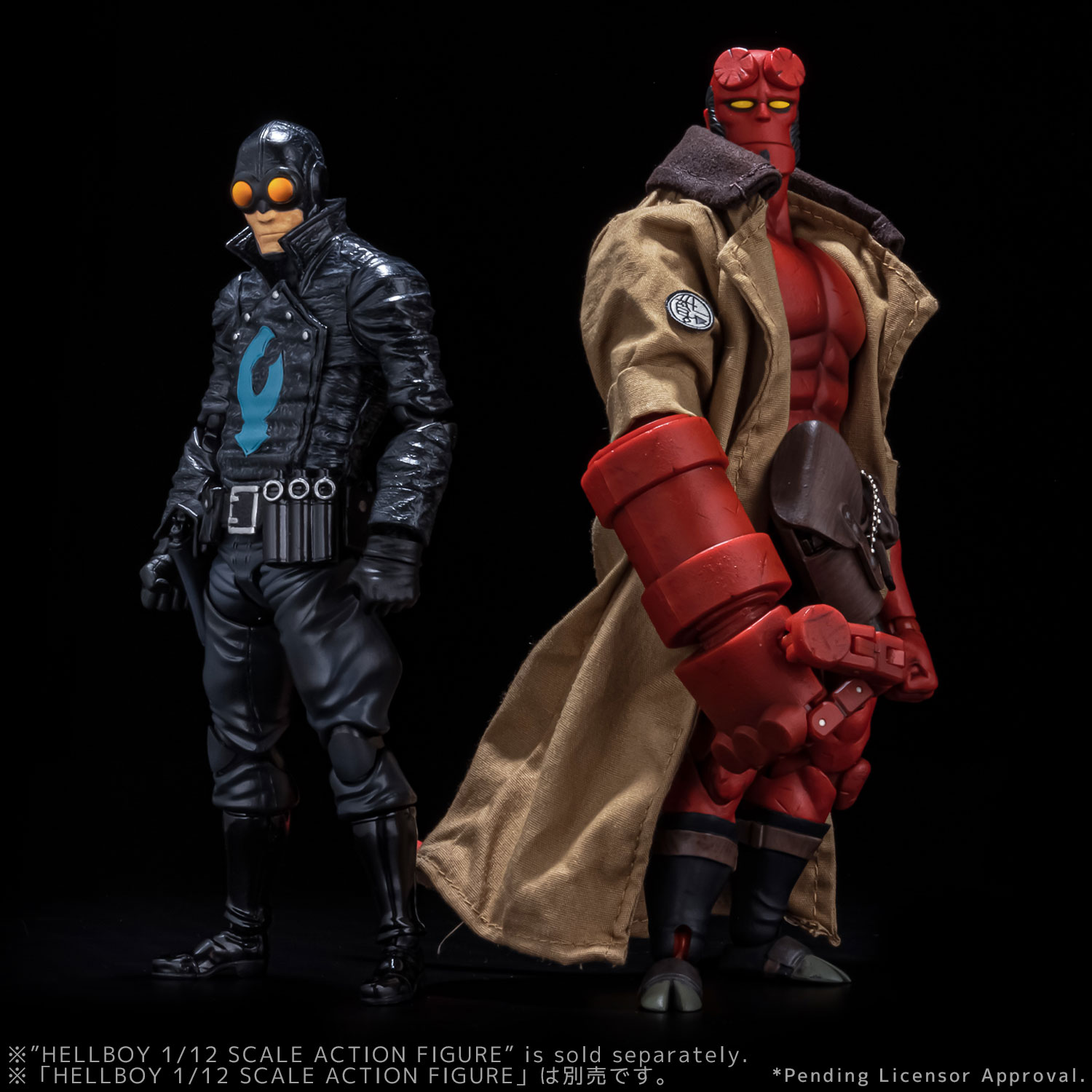 HELLBOY/ ロブスター・ジョンソン 1/12 アクションフィギュア