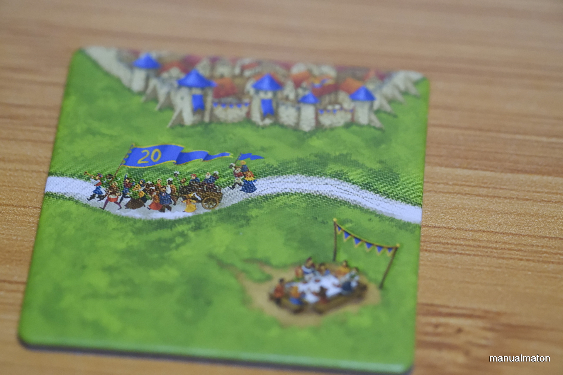 ボードゲーム『カルカソンヌ』20周年記念版の開封と統合