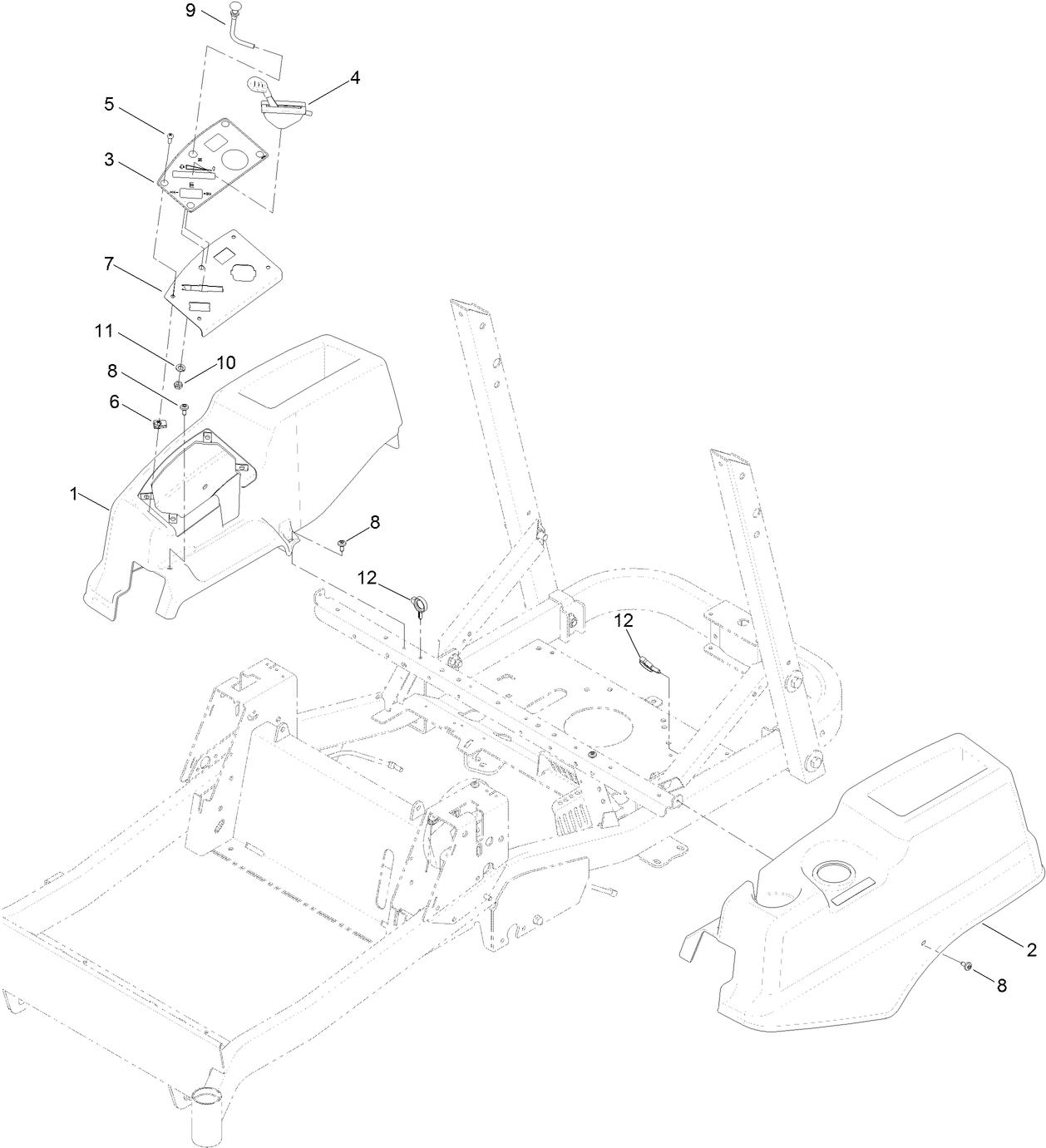 Parts – TITAN ZX5400 Zero-Turn-Radius Riding Mower | Toro