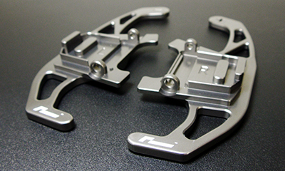 RacingLine DSG PADDLE SHIFT REPLACEMENTS(Titanium Finish) VWR DSG