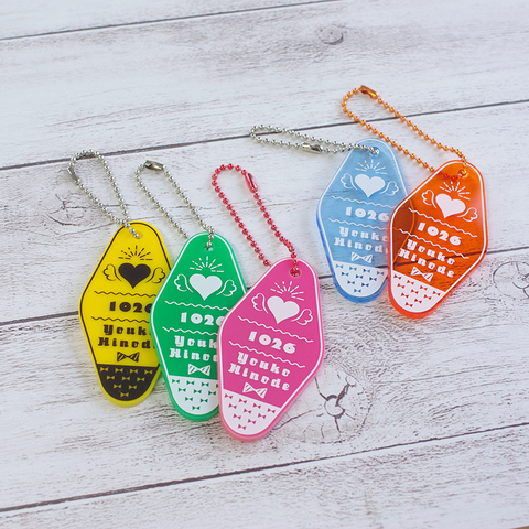 hololive ホロライブ モーテルキーホルダー アクリルキーホルダー げぜ