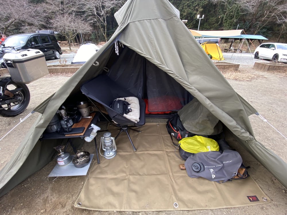 BUNDOK(バンドック)ソロティピー1 TC【BDK-75TC】 レビュー。軍幕