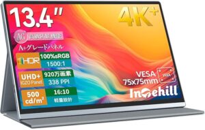 Intehill モバイルモニター 13.4インチ （U13ZA）【レビュー