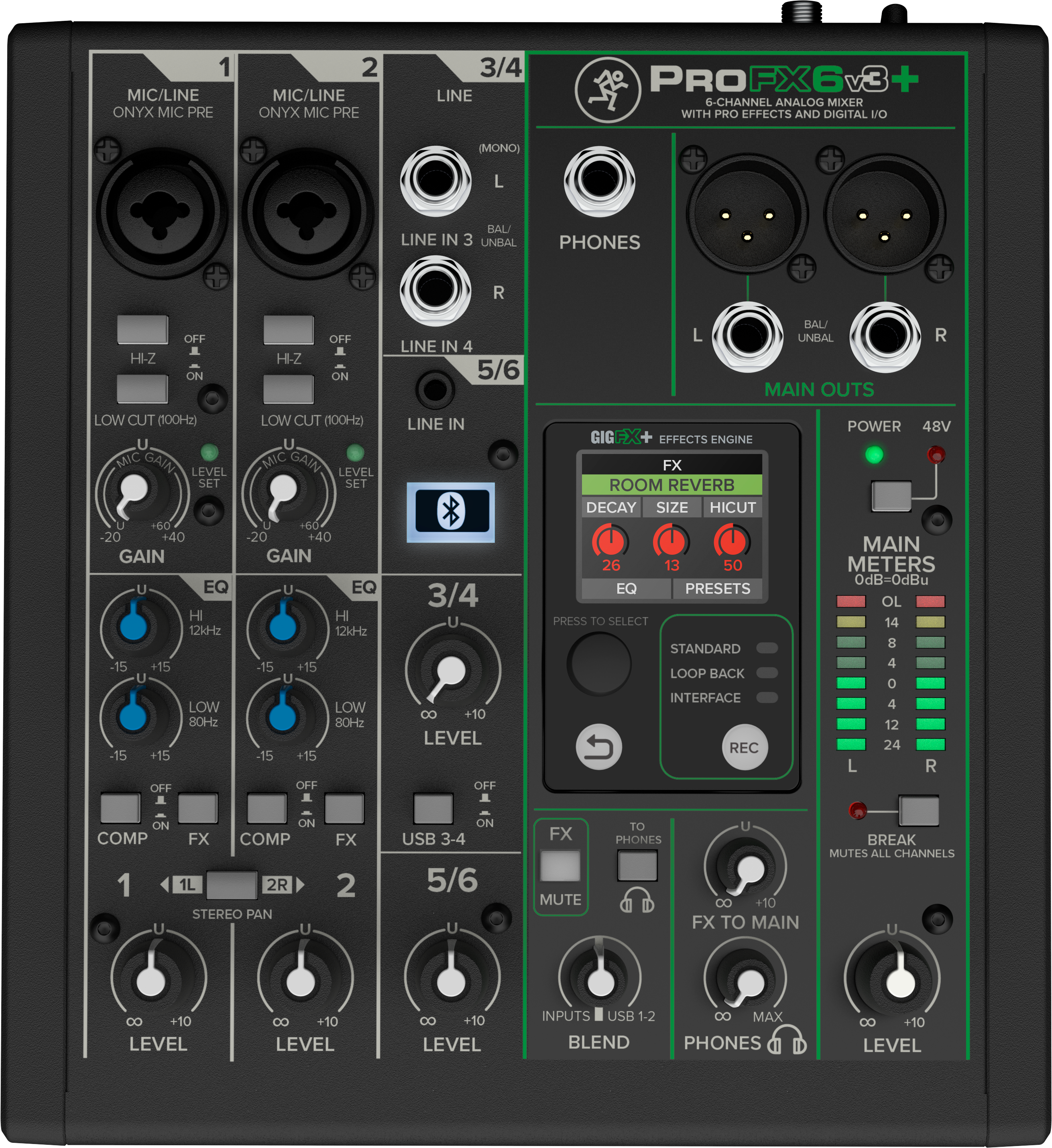 PROFX6v3 6チャンネルUSBインターフェース PROFX6v3 6チャンネルUSB