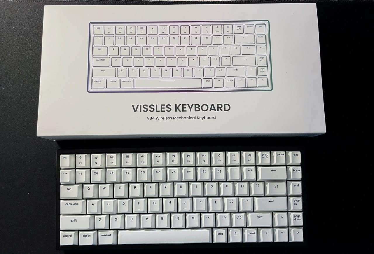 Vissels V84 Wireless Keyboard REVIEW - MacSources
